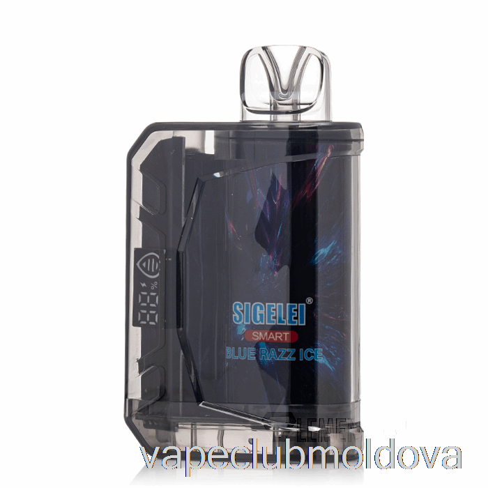 Kit Vape Pod Sigelei Smart Ac10000 De Unică Folosință Blue Razz Ice